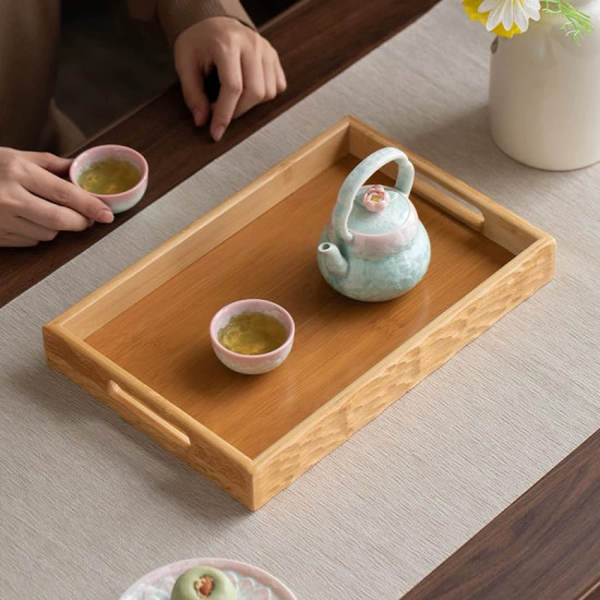 Wooden Tray Set 3 Pcs